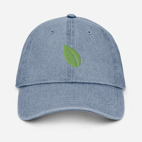 Compton Vegan Leaf Denim Hat