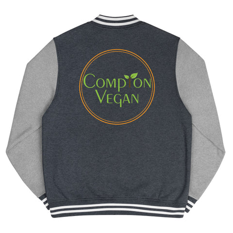 Compton Vegan Men's Letterman Jacket
