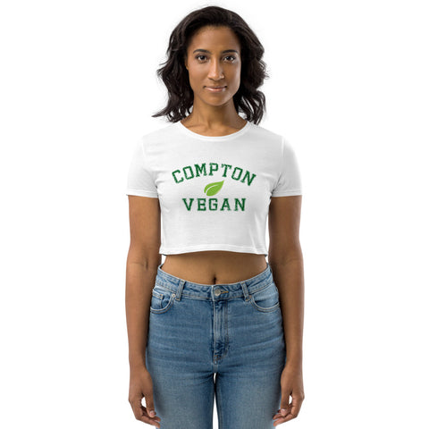 Compton Vegan Women’s Organic Crop Top