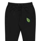 Compton Vegan Leaf Embroidered Unisex slim fit joggers